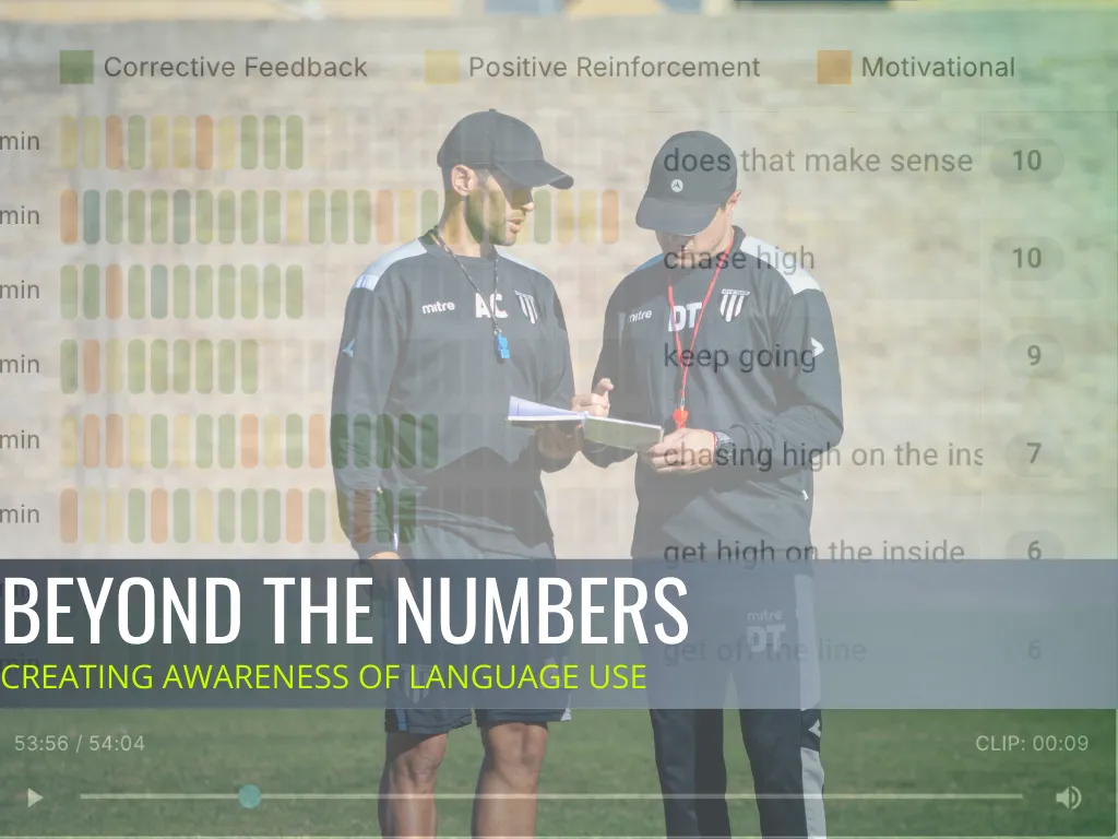 Beyond the Numbers: Creating Awareness of Language