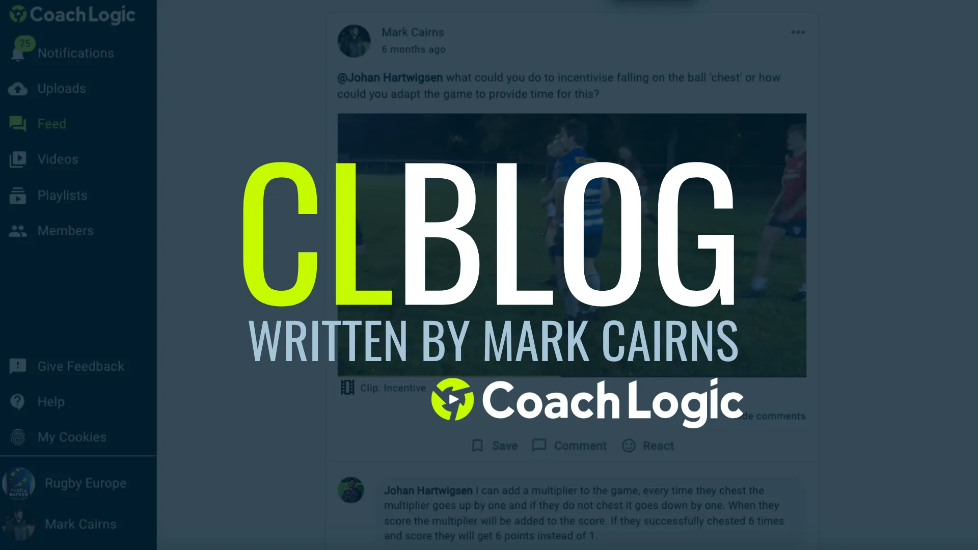Supporting Coach Education with Coach Logic